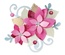 Ніж для вирубки з Sizzix - Sizzix Sizzlits Die - Poinsettia Swirls