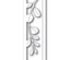 Набір з ножа для вирубки і трафарета від Poppystamps - Mistletoe Side Strips and Stencil
