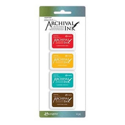 Набір архівних чорнил Ranger - Wendy VeccHi-Mini Archival Ink Pads - Kit 1