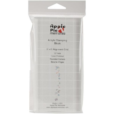 Акриловий блок з розміткою Apple Pie Memories, розмір 75x1512 мм