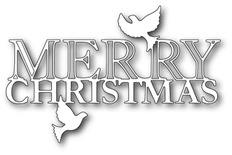 Ножі від Memory Box - Dies - Peaceful Merry Christmas