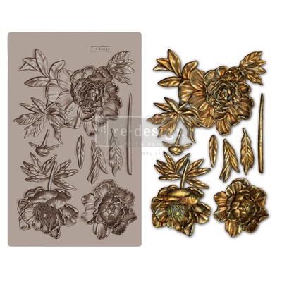 Молди силіконові від Prima - Wild Rose - Redesign mould 5х8