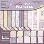 Набір двостороннього паперу від Scrapmir - Daddy's Princess, 30x30 см, 10 шт.