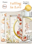 Рамки для фотографій з золотим фольгуванням від Scrapmir - Falling in Love, 25шт.