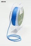 Шнурочок Mini Cording - French Blue, колір: ультрамарин, ширина 1 мм, 90 см