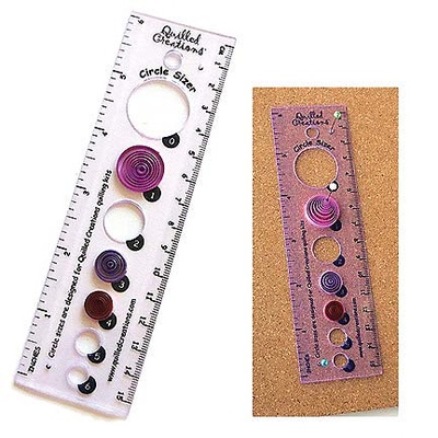 Інструмент для квілінгу Quilled Creations - Circle sizer ruler