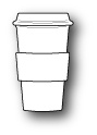 Ножі від Memory Box - Dies- Coffee on the Go
