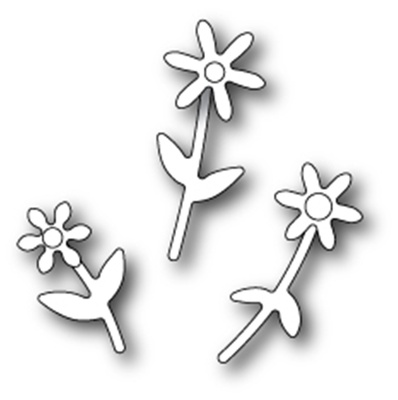 Ніж для вирубки від Poppystamps - Mini Floral Bouquet