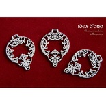 Чіпборд Scrapiniec - кульки Idea d'oro 02, 3