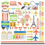 Аркуш з картинками для вирізання European Holidays, ТМ Фабрика Декору