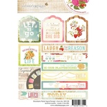 Набір наліпок Webster's Pages - Strawberry Fields - Tag & Prompt Sticker