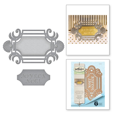 Ніж для вирубки від Spellbinders - Joyeux Noel