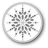 Ножі для вирубки від Memory Box - Pinpoint Snowflake Circle