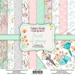 Набір скрап-паперу Scent of of spring, 20x20см, ТМ Фабрика Декору