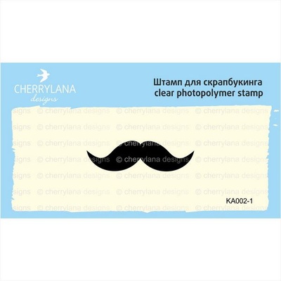 Штампи від Cherrylana - Вуса, 3,5x1 см