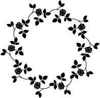 Гумовий штамп від Memory Box - Mercer Rose Wreath, 1 шт