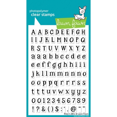 Штампы от Lawn Fawn - Riley's ABCs