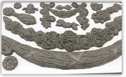 Молді від IOD - Swags 6x10 Decor Moulds, 15x26 см