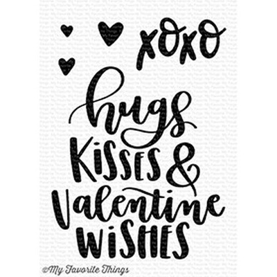 Акриловий штамп My Favorite Things - Valentine Wishes
