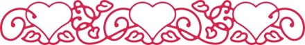 Ніж для вирубки Hearts D'Vine від Cheery Lynn Designs