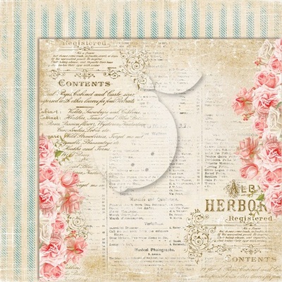 Набiр паперу для скрапбукiнгу Lemoncraft - Sense and sensibility, 30.5x30.5см, двосторонній