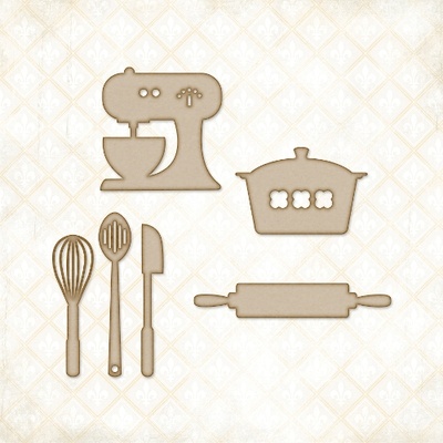 Чіпборд Blue Fern StudiOs-Cute Kitchen Set