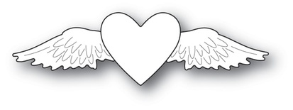 Ножі для вирубки від Memory Box - Winged Heart