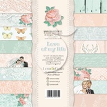 Набір скрап-паперу LemonCraft - Love of my life, LATIN 55x30.5см, двосторонній