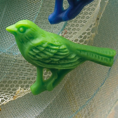 Прикраса Webster's Pages - Whimsey Country Birds - Green, 1 шт.
