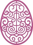 Ніж для вирубки Lace Egg Four від Cheery Lynn Designs