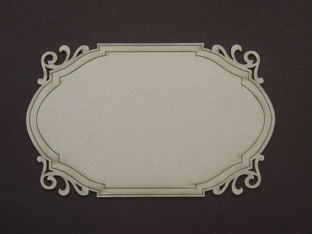 Чіпборд від Dusty Attic - Framed Journal Box - oval
