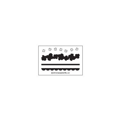 Набір штампів від Concord & 9th - Friend Like You Borders stamp 4 шт.
