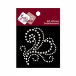 Прикраса з перлинок від Zva Creative - Flourish - White pearl, білий колір
