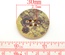 Дерев’яний ґудзик Green Flower B15110, діаметр 30 мм, 1 шт.