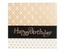 Пластини для фольгування від Spellbinders - Faux Script Happy Birthday