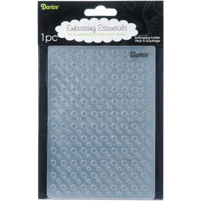 Папка для тиснення і ембосінгу Darice - Polka Dot Background 4.25"