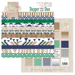 Набір паперу Glitz Design - Dapper Dan Paper Pad, 15х15см