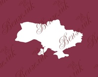 Чіпборд від Вензелик - Україна 02, розмір: 26x45 мм