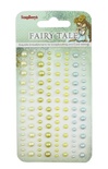 Клейові напівперлинки від ScrapBerryʼs - Fairy Tale, 120 шт., 4 кольори