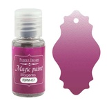 Суха фарба Magic paint - Фабрика Декору - Маджента, 15мл
