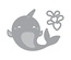 Ножі для вирубки від Spellbinders - Happy Narwhal