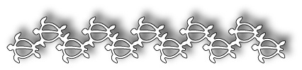 Ножі для вирубки від Memory Box - Turtle Border