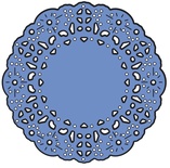Ніж для вирубки French Pastry Tiny Doily від Cheery Lynn Designs, 1 шт.