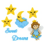 Набір декоративних ґудзиків Dress It Up - Sweet dreams