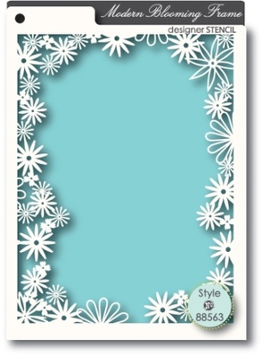 Маска від Memory Box - Stensils - Blooming Frame