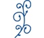 Ніж для вирубки Marianne Design Creatables - Swirl Leaf