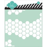 Трафарет від Heidi Swapp - HONEYCOMb-Stensils 