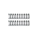 Пружини для біндера - WR - Cinch - Wire Binders - Чорні (.625in), діаметр 1.59см, 2 шт.