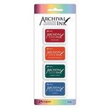 Набір архівних чорнил Ranger - Archival Mini Ink Pads - Kit 1