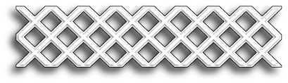 Ніж для вирубки від Poppystamps - Garden Lattice